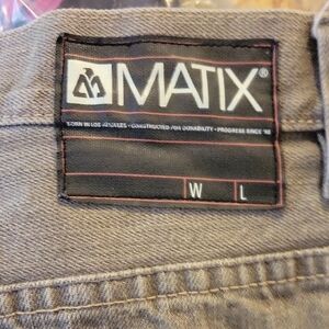 Matix Men's Light Brown Jeans